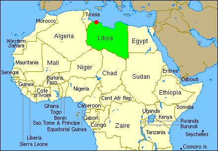libya haritasi afrika