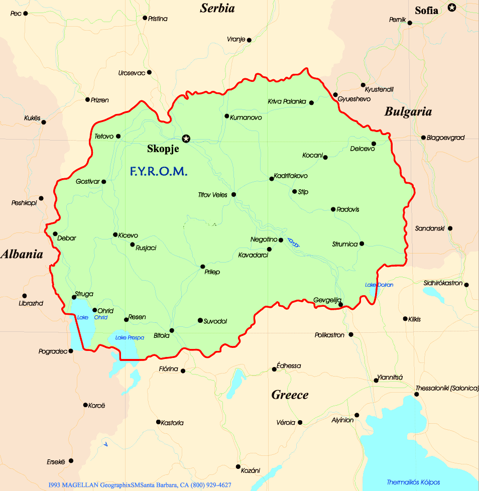 makedonya haritalari