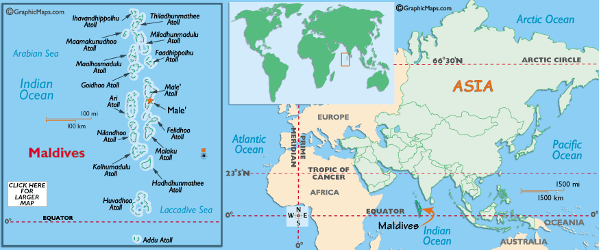 maldivler asya haritasi