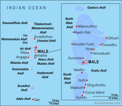 maldivler haritasi hint okyanusu