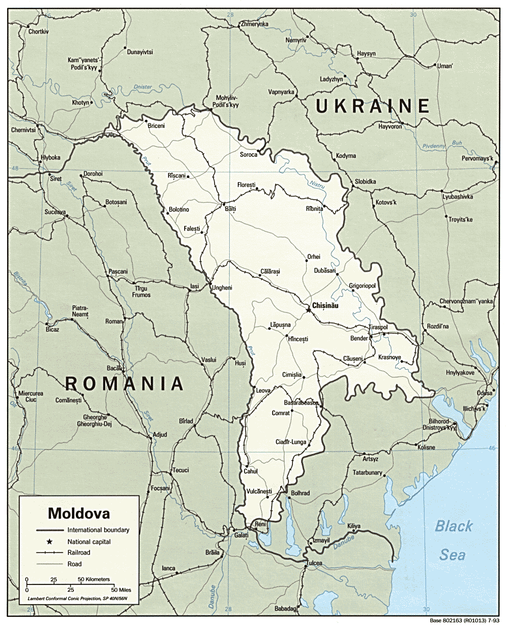 Moldova haritasi