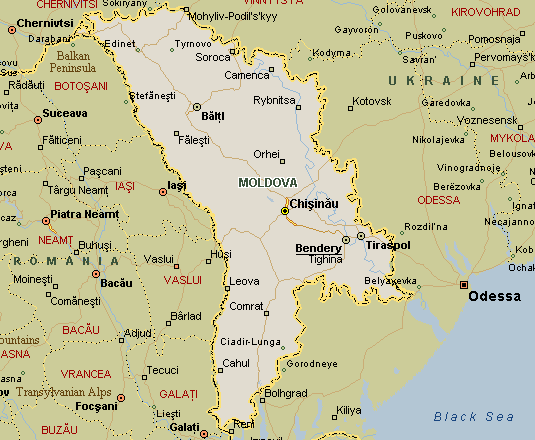 moldovya sehirleri haritasi