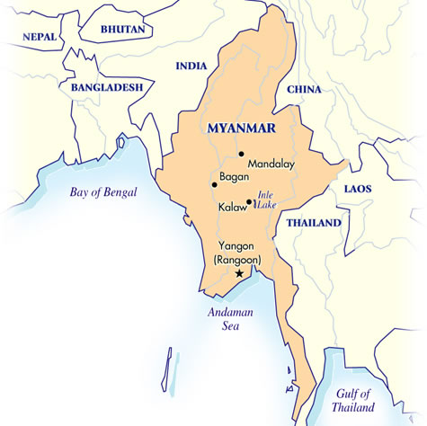 myanmar burma haritasi