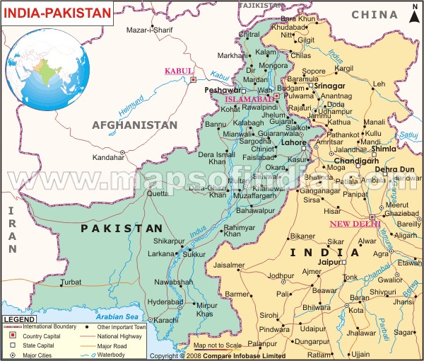 pakistan haritasi hindistan afganistan