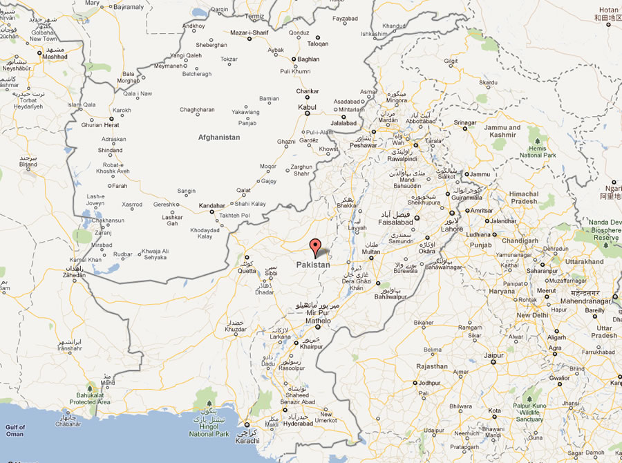pakistan google haritasi