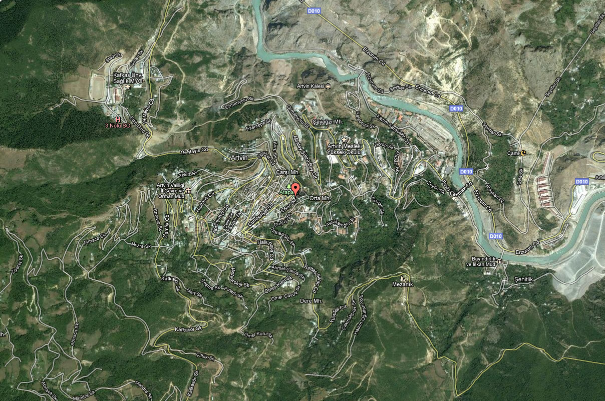 Ankara karayolları haritası