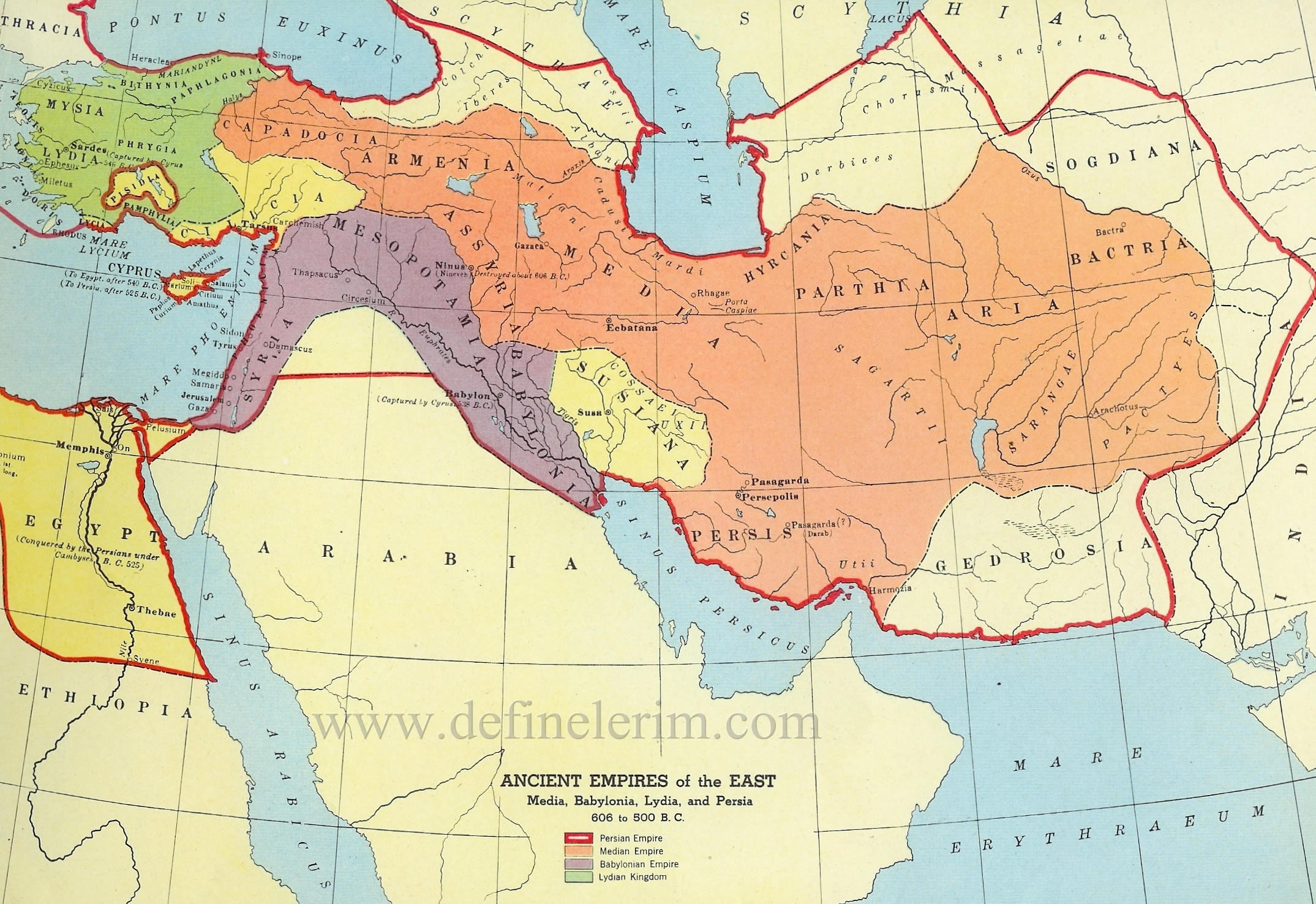 Antik Dönem Dünya Haritası