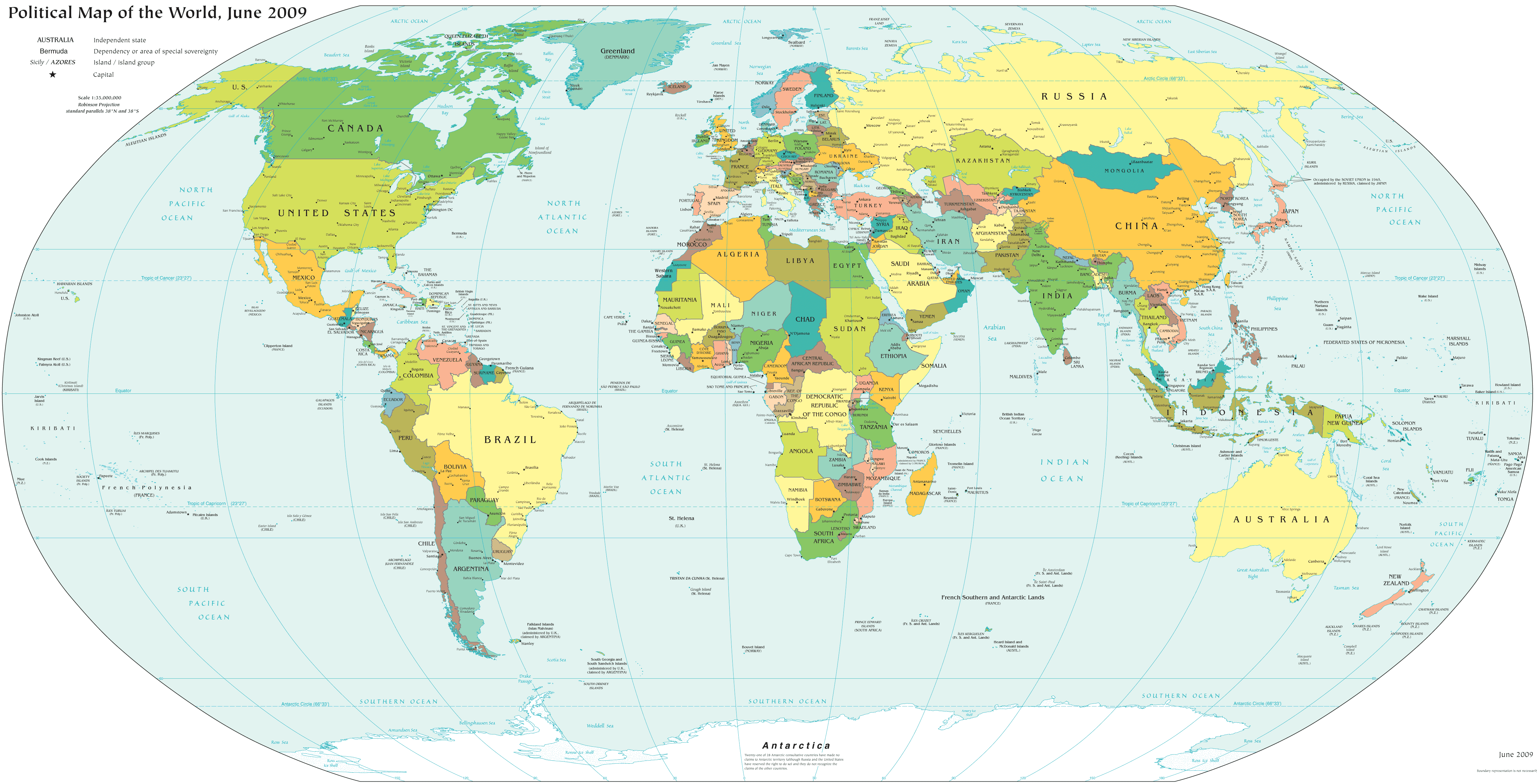 Siyasi Dünya Haritası