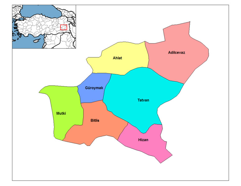 Tatvan Bitlis Haritasi Ve Tatvan Uydu Goruntuleri