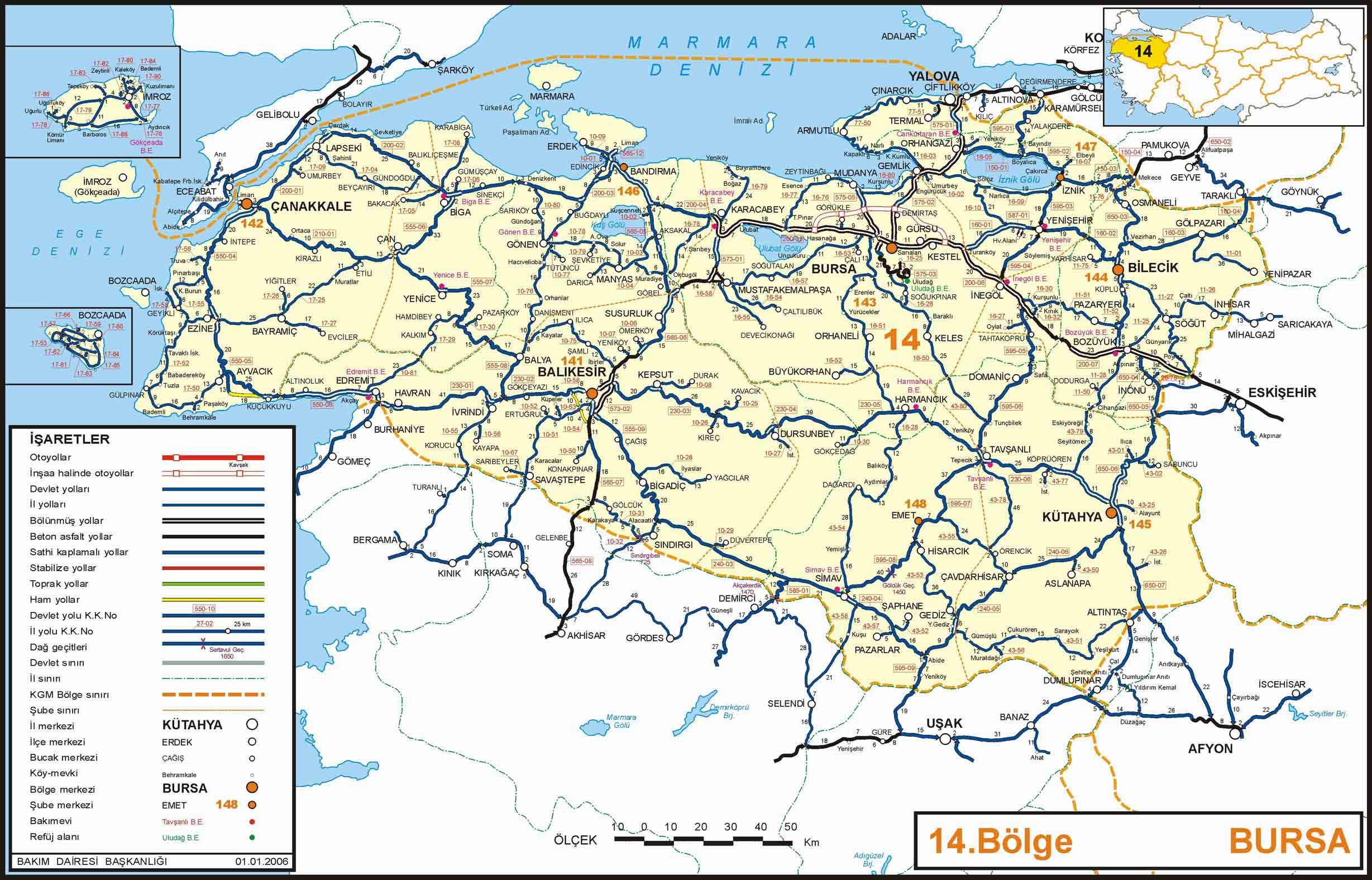 Izin yolu haritasi 2018