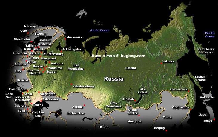 rusya uydu haritasi