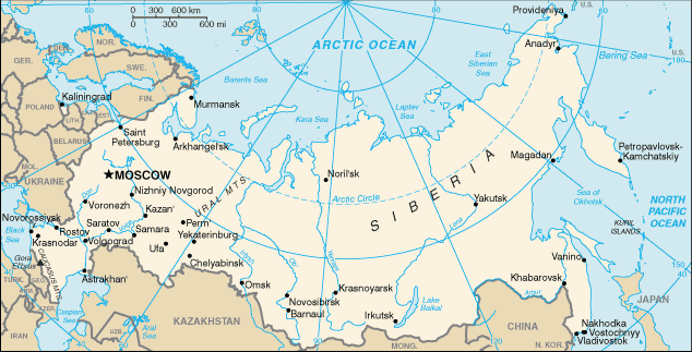 rusya haritalari