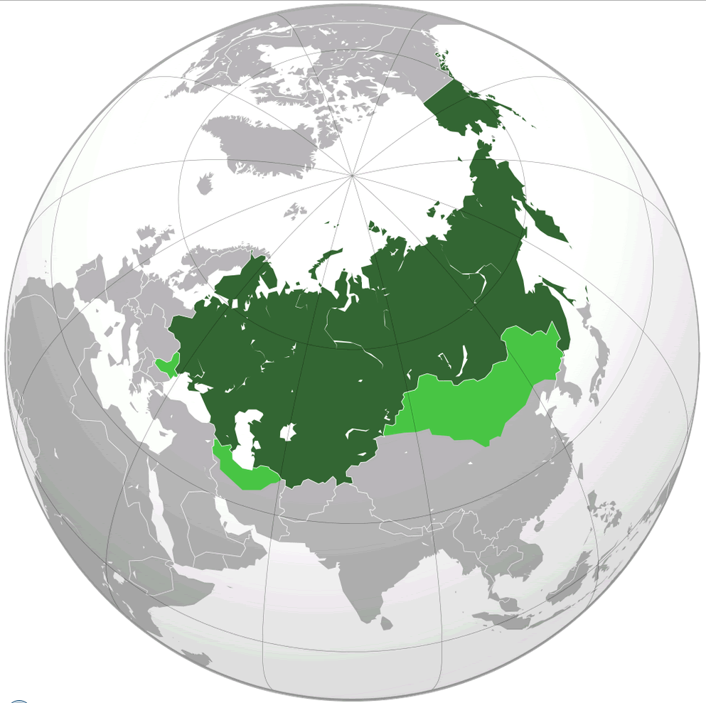 rusya imparatorlugu in 1866 haritasi