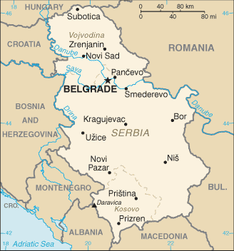 sirbistan haritalari