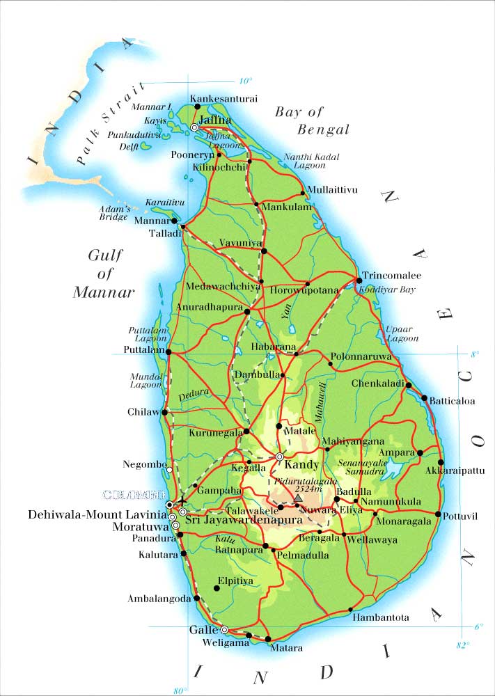 harita Sri Lanka