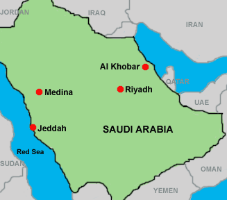 Al Khubar haritasi suudi arabistan