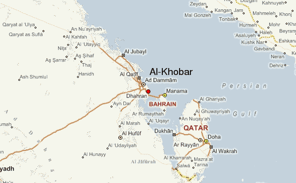 Al Khubar sehir haritasi