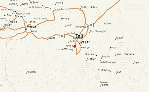 At Taif haritasi