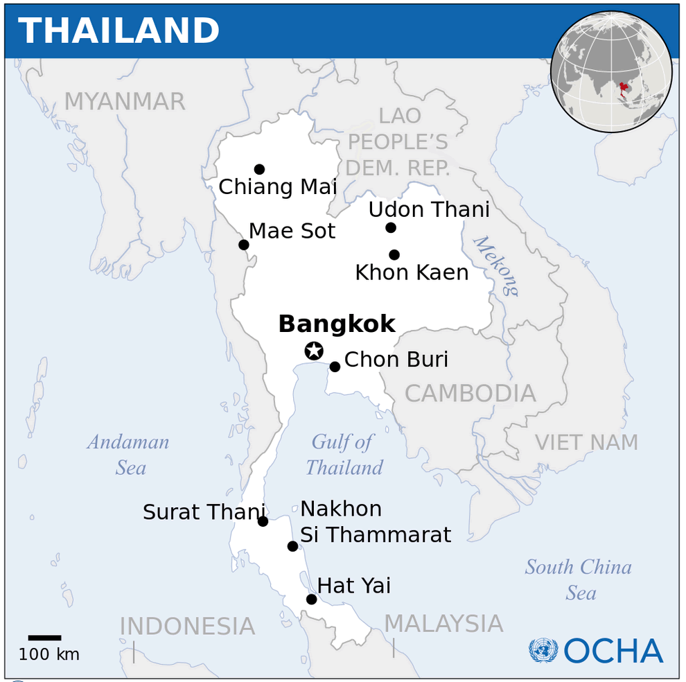 tayland yerlesim haritasi