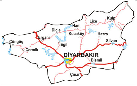 diyarbakir haritasi