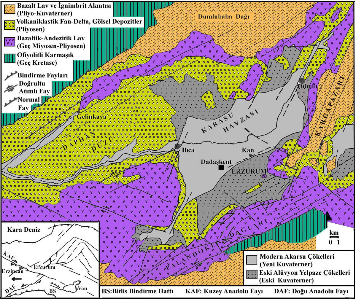 erzurum jeoloji haritasi