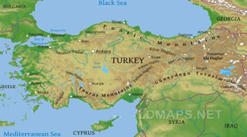 turkiye haritasi atlas
