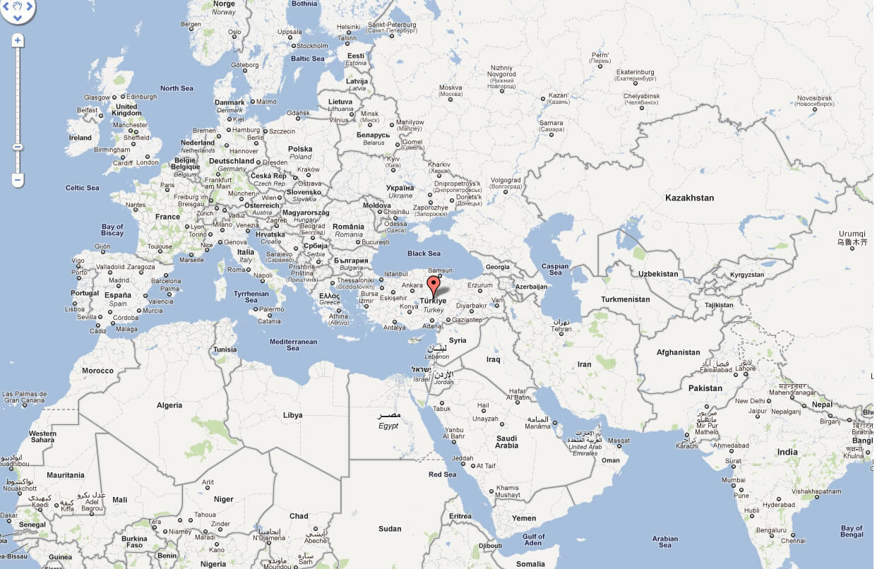 Türkiye Haritası Avrupa Afrika Asya