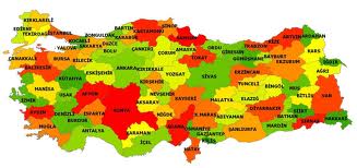turkiye sehir haritasi