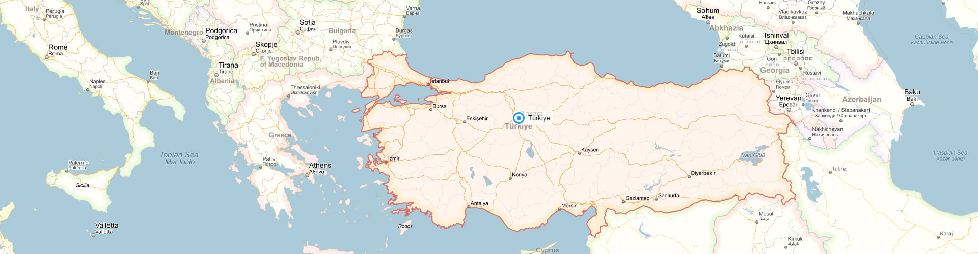 turkiye ulke sinirlari haritasi