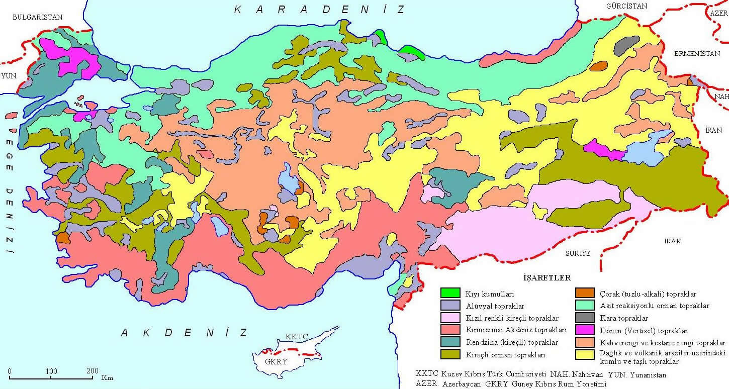 Türkiye Toprak Haritası