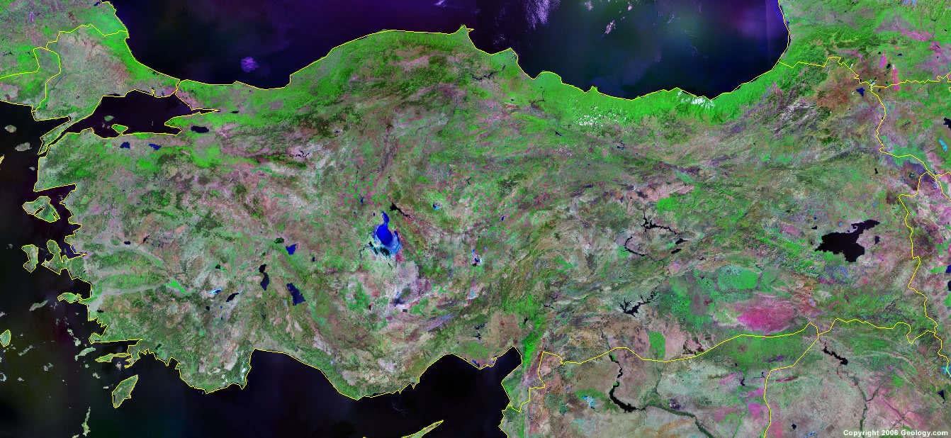 Uzaydan Türkiye