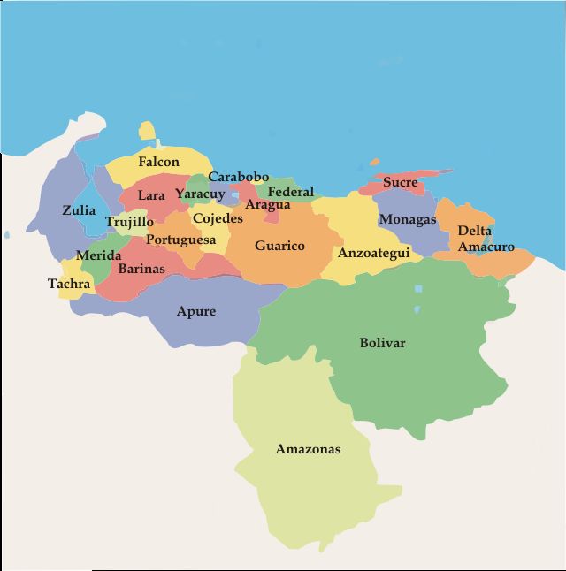 venezuela mahalle haritasi