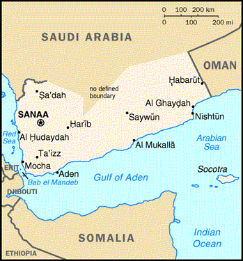 yemen haritasi
