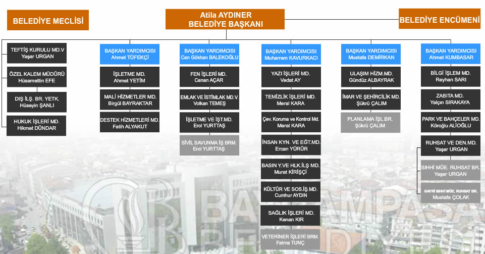 Bayrampaşa Belediyesi Organizasyon Şeması