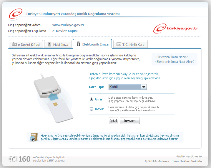 e devlet elektronik imza