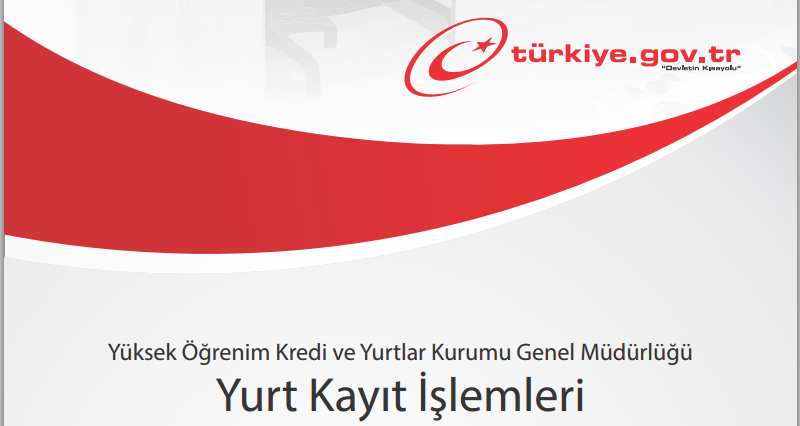 e Devlet Yurt Kayıt İşlemleri Nasıl Yapılır