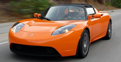 elektrikli tesla roadster