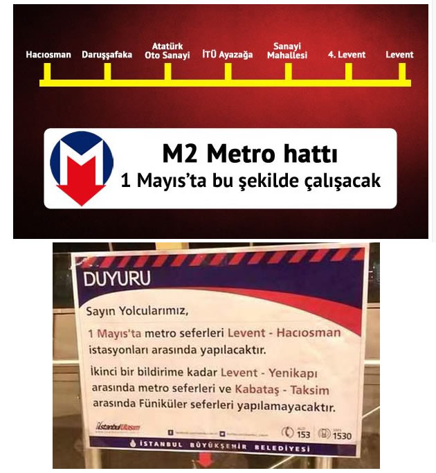 1 mayıs metro