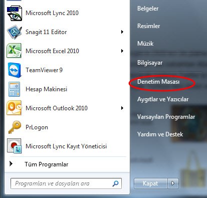 windows 7 dns ayarı 1