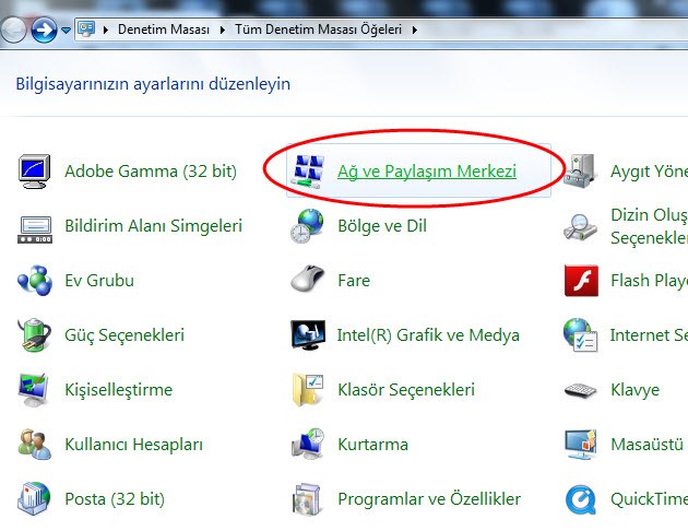 windows 7 dns ayarı 2