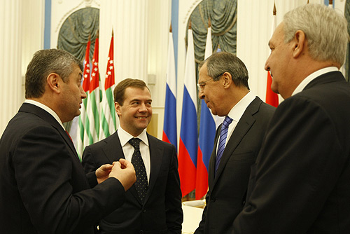 Dmitry Medvedev Abhazya