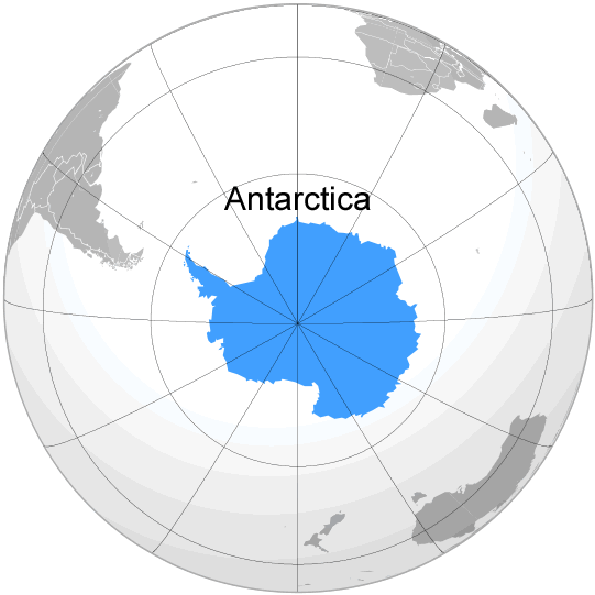 Antarktika Nerede