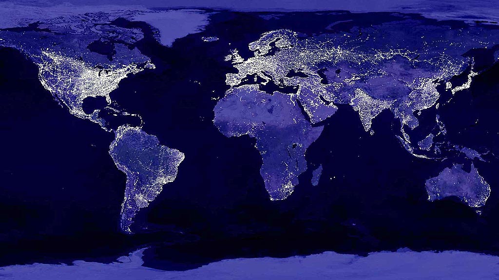 Gece Yeryüzü Dünya