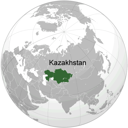 Kazakistan Nerede