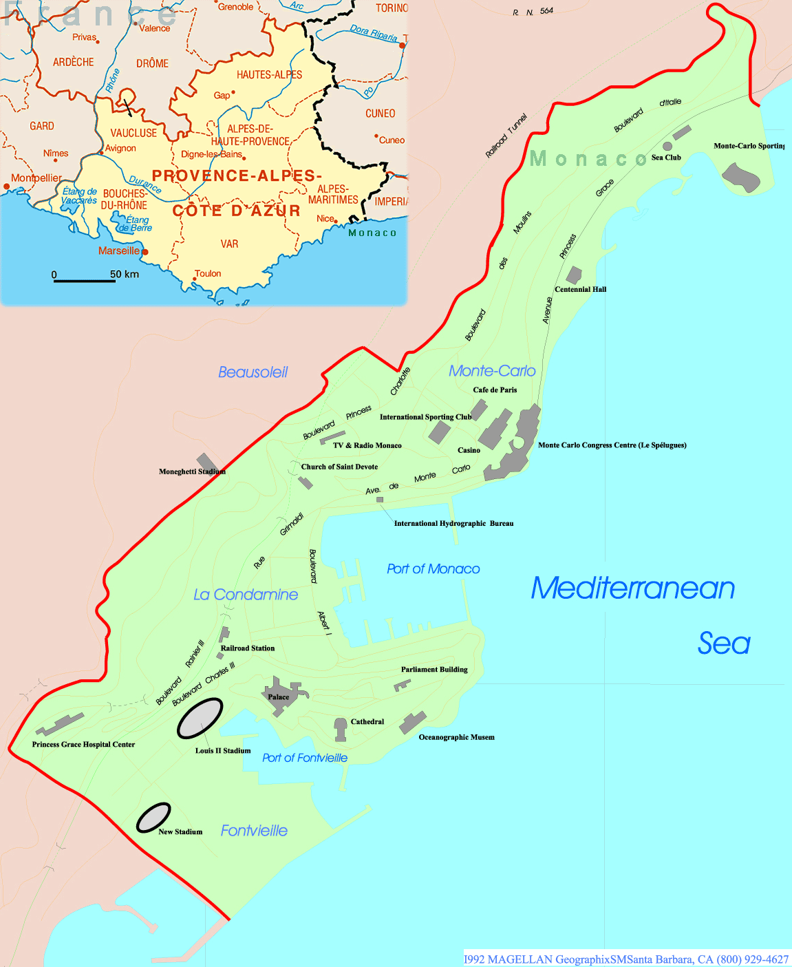 harita Monako