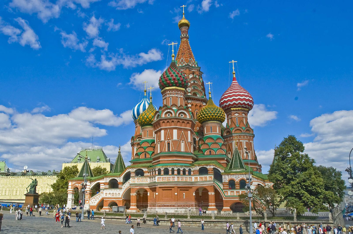 st basils katedral Rusya