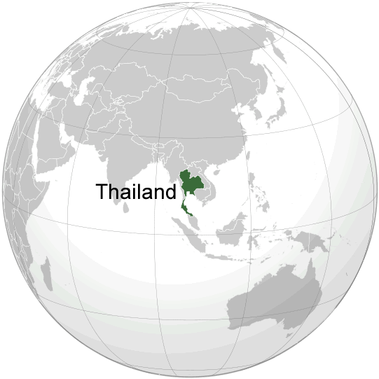 Tayland Nerede