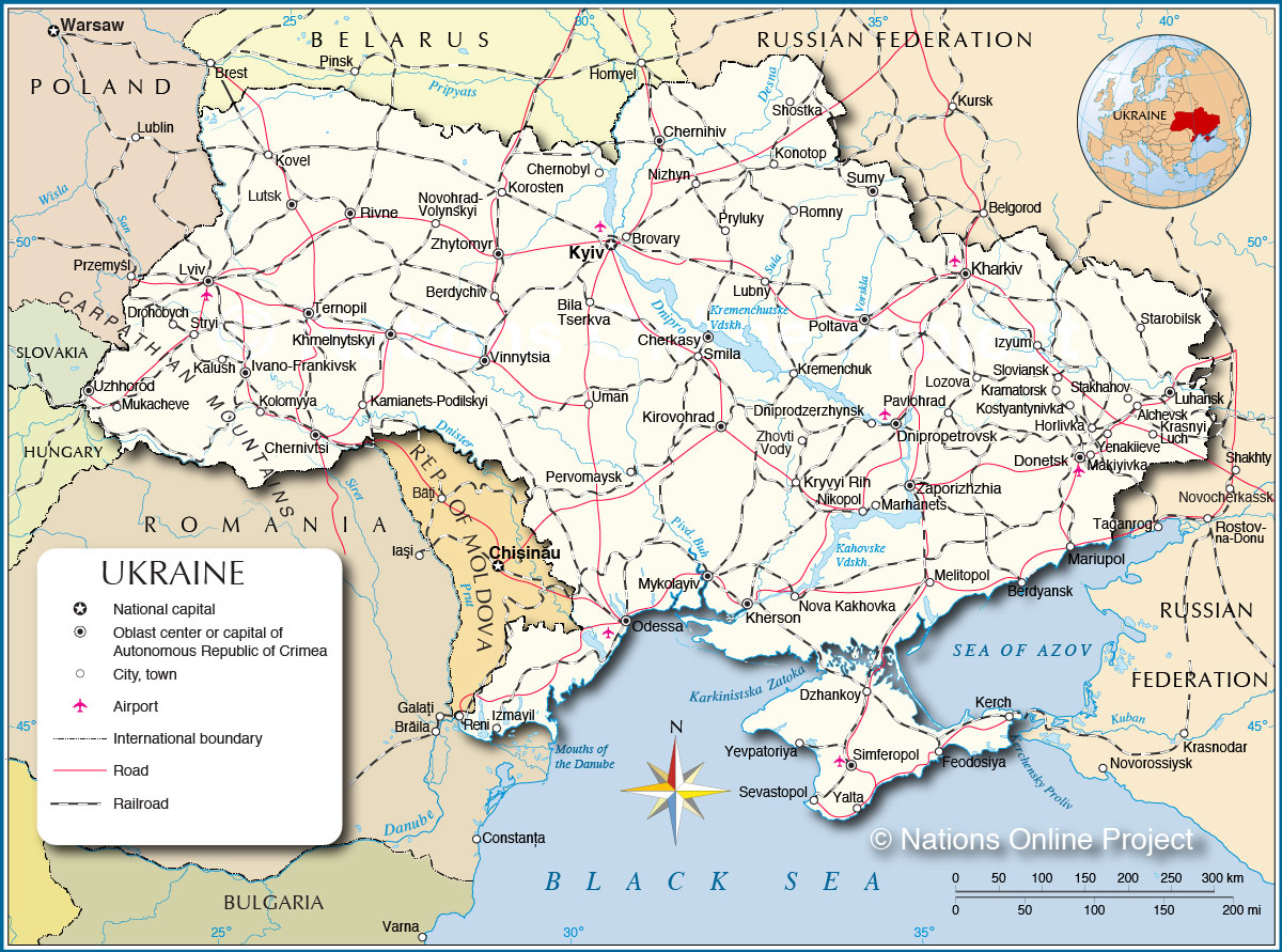 Ukrayna politik harita